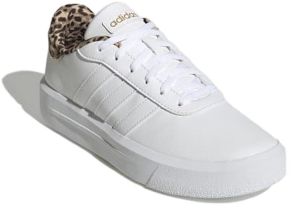 (W) Sepatu Platform adidas Court 'White Leopard' Putih GW9786 Lookbook (W) Sepatu Platform adidas Court 'White Leopard' Putih GW9786