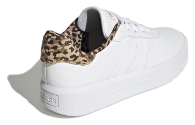 Shop (W) adidas Court Platform Schuhe ''Weiß Leopard'' GW9786