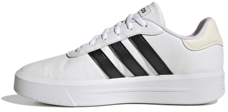 women-adidas-court-platform-white-comfort-all-match-non-slip-durable-low-top-hq-4532