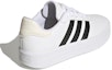 Lookbook (W) Kasut Platform adidas Court 'Putih Hitam' HQ4532