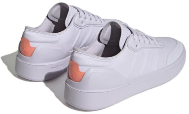 (W) 아디다스 코트 리바이벌 실버/코랄 (Adidas Court Revival Silver/Coral) HQ4680 Lookbook (W) 아디다스 코트 리바이벌 실버/코랄 (Adidas Court Revival Silver/Coral) HQ4680