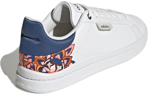 (W) adidas Court Silk 'Blanco Mystery Blue' GX2177 Shop (W) adidas Court Silk 'Blanco Mystery Blue' GX2177