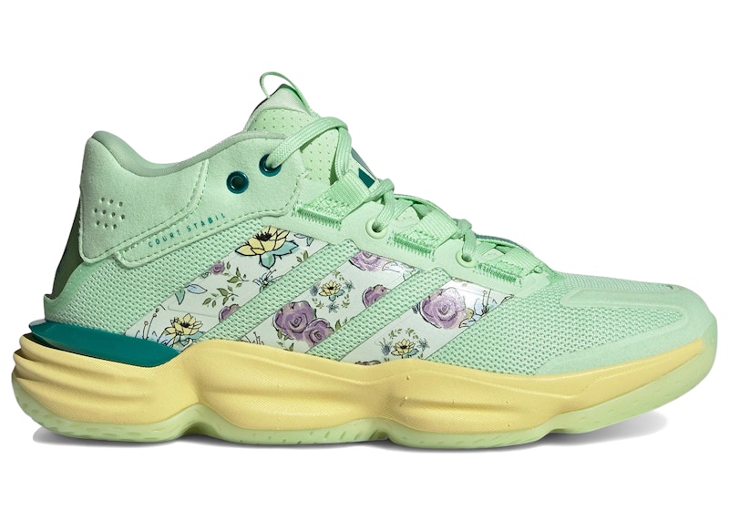 (Women) adidas Court Stabil Indoor 'Disney Princess Green' KJ0657