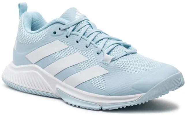 (Women) adidas Court Team Bounce 2.0 'Ice Blue White' ID2512 Lookbook (Women) adidas Court Team Bounce 2.0 'Ice Blue White' ID2512