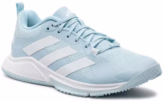 Lookbook adidas Court Team Bounce 2.0 減震耐磨 低筒 訓練鞋 女款 藍色