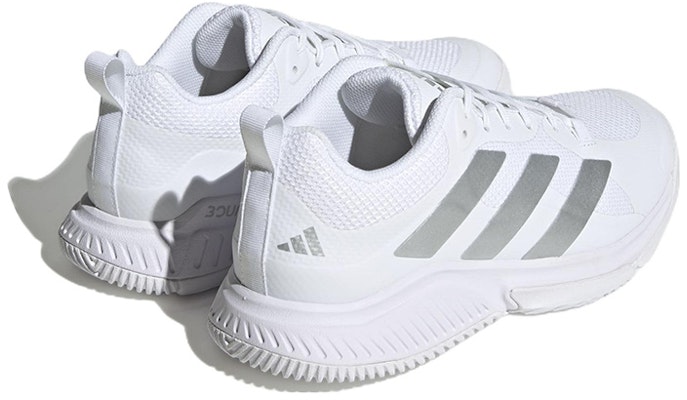 (W) adidas Court Team Bounce 2.0 'Putih Perak Metalik' HR1235 Shop (W) adidas Court Team Bounce 2.0 'Putih Perak Metalik' HR1235