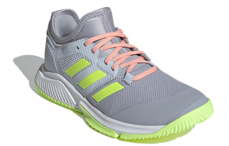 Lookbook (W) adidas Court Team Bounce Indoor ''Grigio Giallo Bianco'' FX1803
