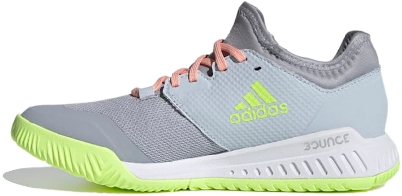 (Women) adidas Court Team Bounce Indoor 'Gray Yellow White' FX1803 Buy (Women) adidas Court Team Bounce Indoor 'Gray Yellow White' FX1803