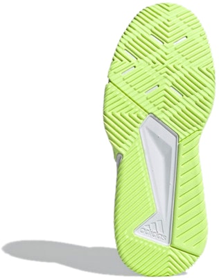 (Women) adidas Court Team Bounce Indoor 'Gray Yellow White' FX1803 Details for (Women) adidas Court Team Bounce Indoor 'Gray Yellow White' FX1803