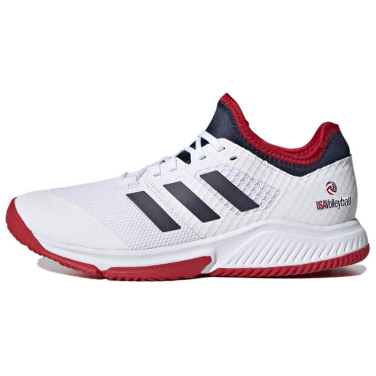 (Women) adidas Court Team Bounce Shoes /Blue 'White' EF2639