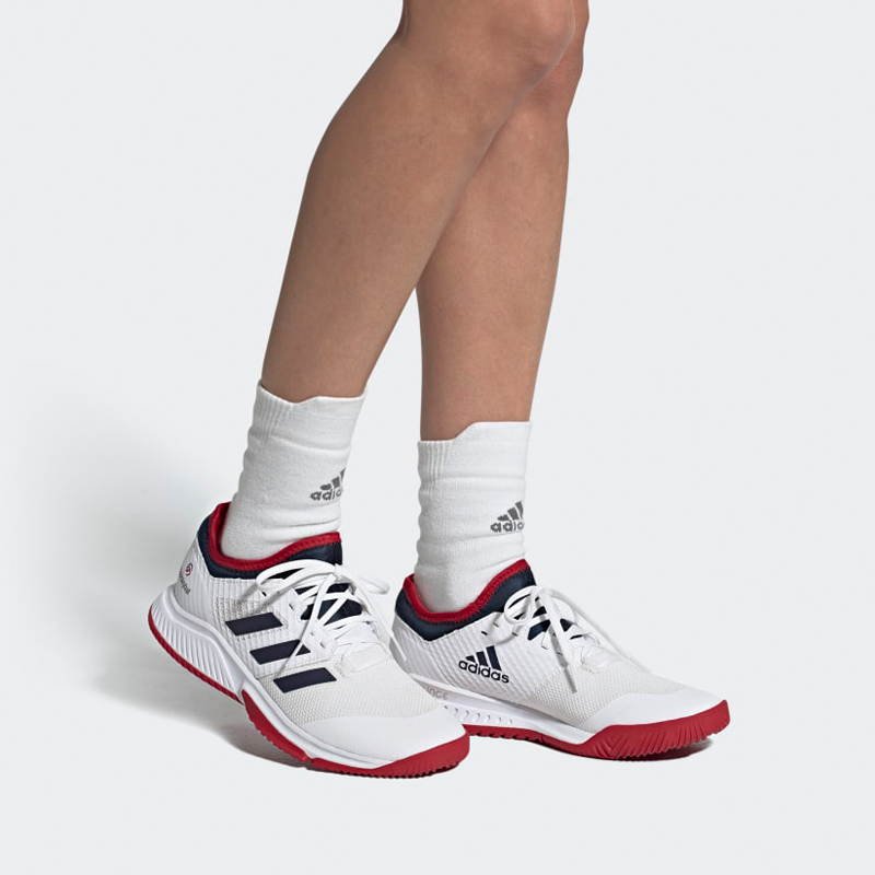 Sizing (W) Chaussures adidas Court Team Bounce / Bleu ''Blanc'' EF2639