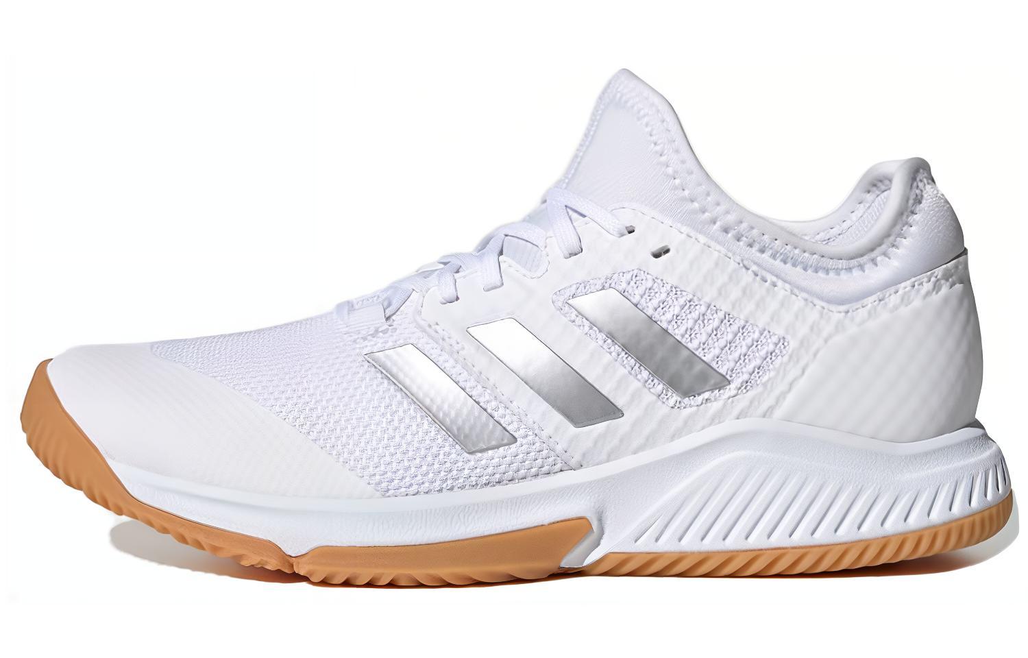 (Women) adidas Court Team Bounce White/Silver EH2602