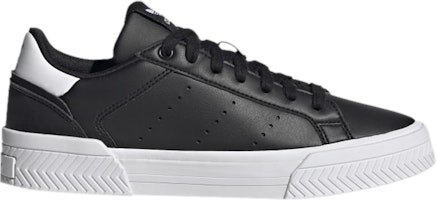 (Women) adidas Court Tourino 'Black White' GZ0160 (Women) adidas Court Tourino 'Black White' GZ0160