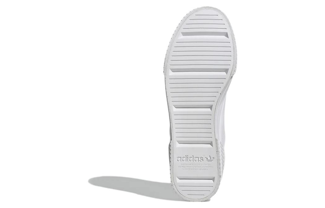 Details for adidas originals Court Tourino 耐磨輕便 低幫休閒板鞋 女款 粉白