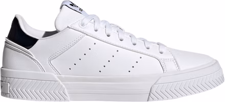 (Women) adidas Court Tourino 'White Black' H05279 (Women) adidas Court Tourino 'White Black' H05279