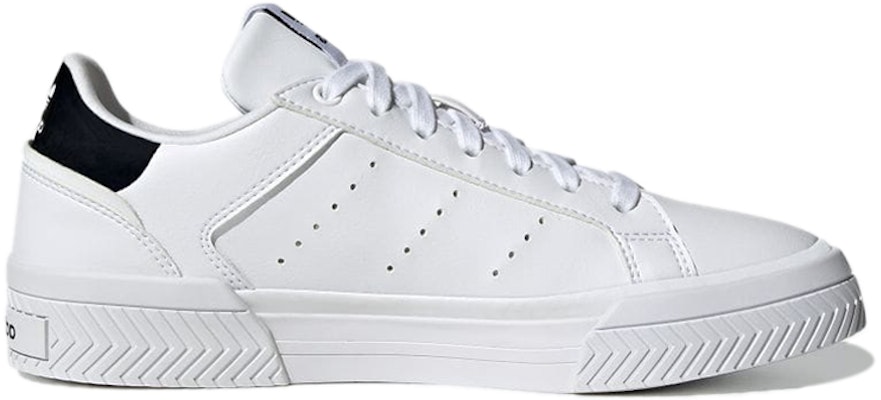 (Women) adidas Court Tourino 'White Black' H05279 Order (Women) adidas Court Tourino 'White Black' H05279