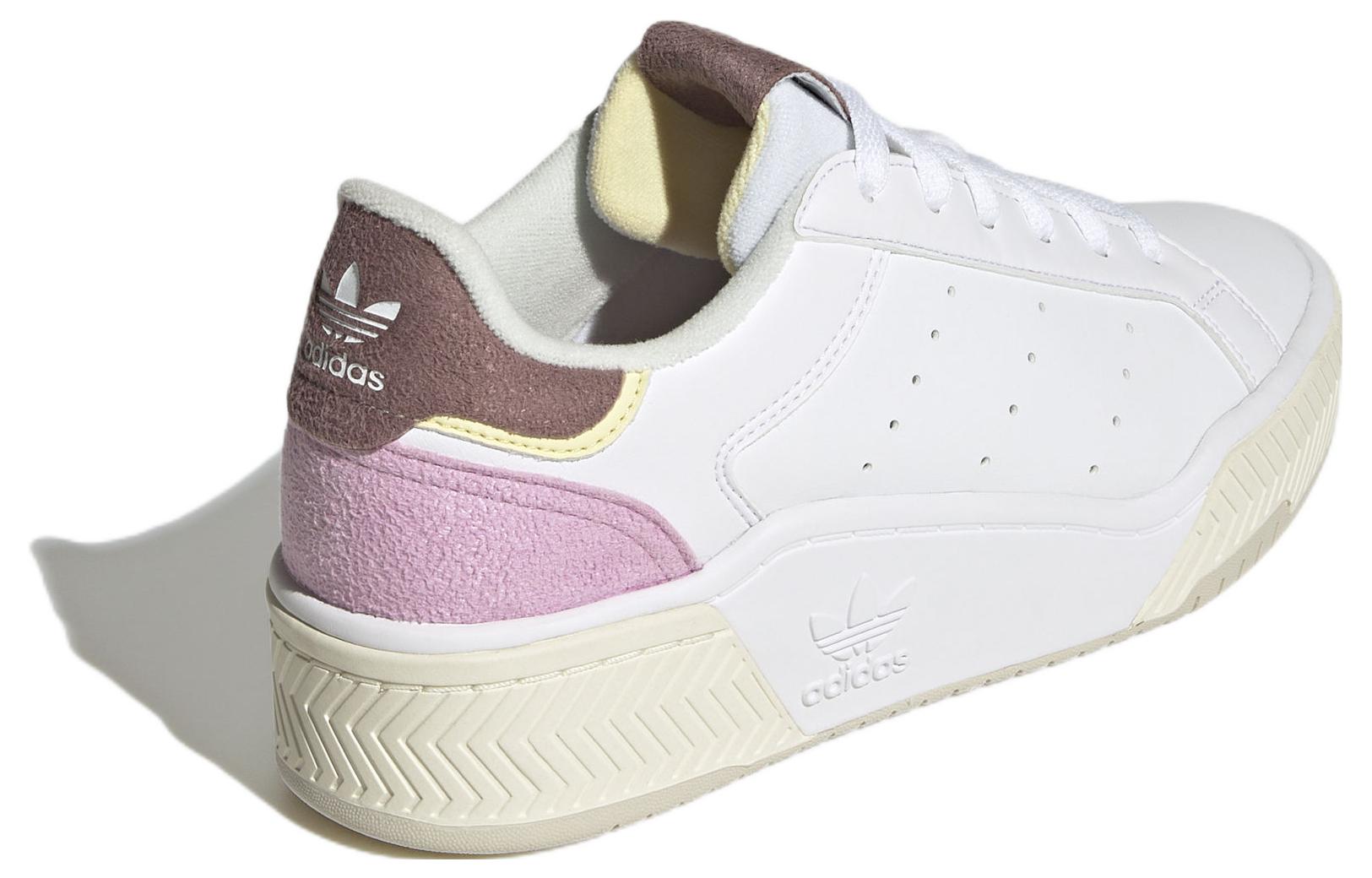 Shop (W) adidas Court Tourino Bold 'Putih Bliss Lilac' GX1850