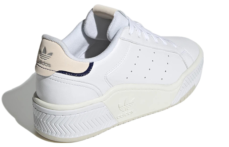 Shop (W) adidas Court Tourino Bold 'Putih Bliss Oranye' GY4427