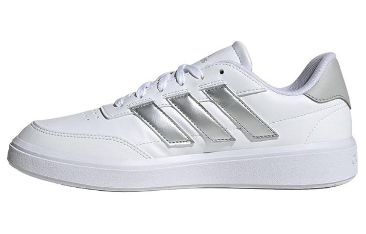 (Women) adidas CourtBlock 'White Silver Metallic' IF6465