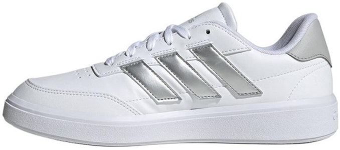 adidas 防滑耐磨 低筒 板鞋 女款 白銀 Buy adidas 防滑耐磨 低筒 板鞋 女款 白銀