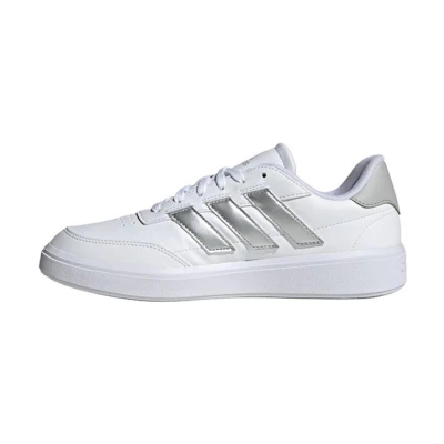 (W) adidas CourtBlock 'White Silver Metallic'