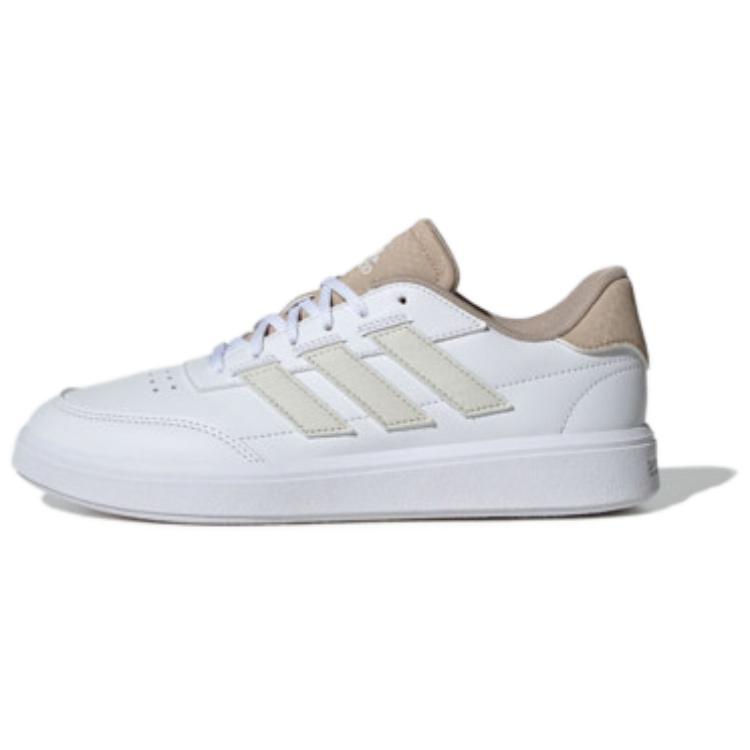 (Women) adidas Courtblock White Casual Low-Top Sneakers Anti-Slip Durable IG6881