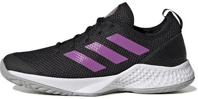 (Women) adidas Courtflash 'Black Purple' GW6263 (Women) adidas Courtflash 'Black Purple' GW6263