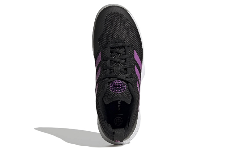 Purchase adidas Courtflash 網球舒適耐磨鞋 女款 黑紫