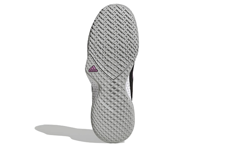 Details for adidas Courtflash 網球舒適耐磨鞋 女款 黑紫