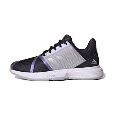 (W) adidas CourtJam Bounce 'Black Silver Metallic'