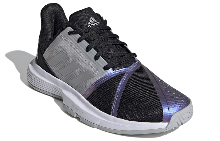 Lookbook (W) adidas CourtJam Bounce ''Noir Argent Métallique'' FX1525