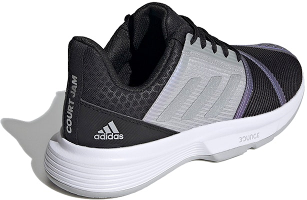 (Women) adidas CourtJam Bounce 'Black Silver Metallic' FX1525 Shop (Women) adidas CourtJam Bounce 'Black Silver Metallic' FX1525