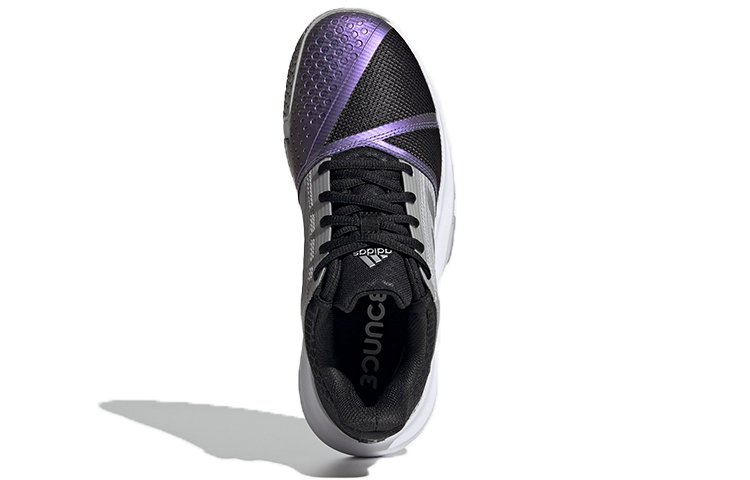 Purchase (W) adidas CourtJam Bounce ''Noir Argent Métallique'' FX1525