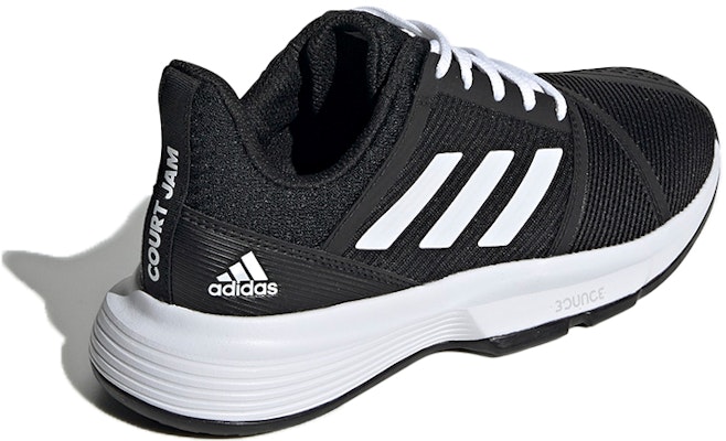 (Women) adidas Courtjam Bounce 'Black White' EG1139 Shop (Women) adidas Courtjam Bounce 'Black White' EG1139