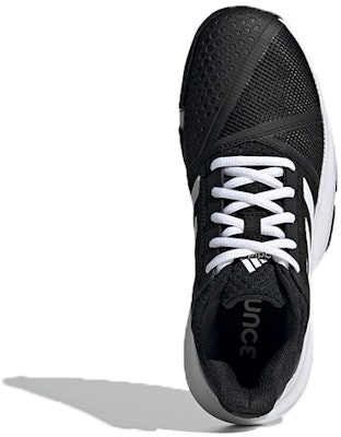 (Women) adidas Courtjam Bounce 'Black White' EG1139 Purchase (Women) adidas Courtjam Bounce 'Black White' EG1139