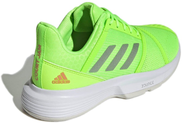 (Women) adidas Courtjam Bounce 'Green Silver' H69194 Shop (Women) adidas Courtjam Bounce 'Green Silver' H69194