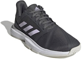 (W) adidas CourtJam Bounce 'Gris Púrpura Tintado' H69195 Lookbook (W) adidas CourtJam Bounce 'Gris Púrpura Tintado' H69195