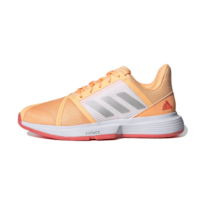 (W) adidas CourtJam Bounce 'Orange Gray'