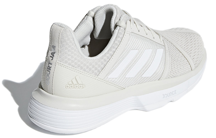 (W) adidas CourtJam Bounce 'Raw White' 圖 4