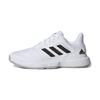 (W) adidas Courtjam Bounce 'White Black'