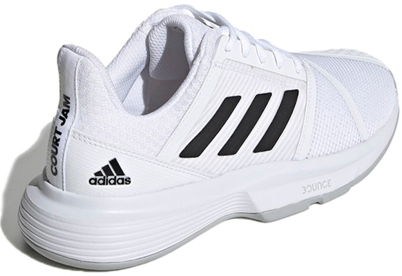 (Women) adidas Courtjam Bounce 'White Black' EF2765 Shop (Women) adidas Courtjam Bounce 'White Black' EF2765
