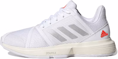 (Women) adidas CourtJam Bounce 'White Silver Metallic' H67702 (Women) adidas CourtJam Bounce 'White Silver Metallic' H67702