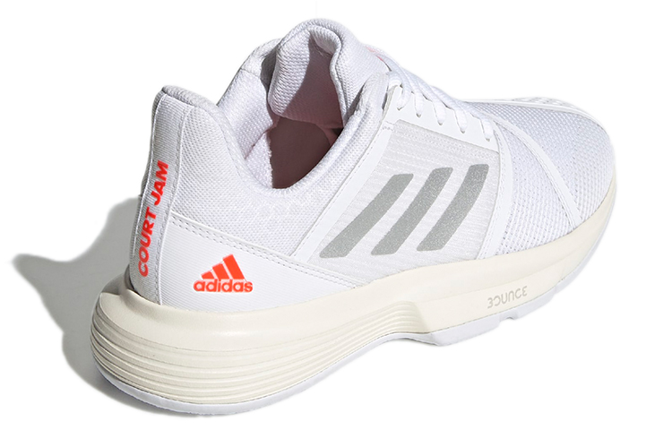 Shop (W) adidas CourtJam Bounce ''Bianco Argento Metallizzato'' H67702