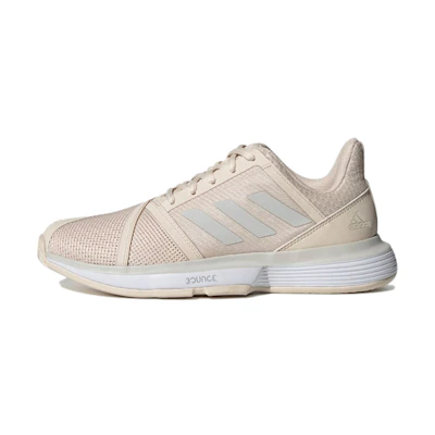 (W) adidas Courtjam Bounce Beige