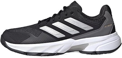 (Women) adidas CourtJam Control 3 'Black Silver Metallic' ID2458 (Women) adidas CourtJam Control 3 'Black Silver Metallic' ID2458