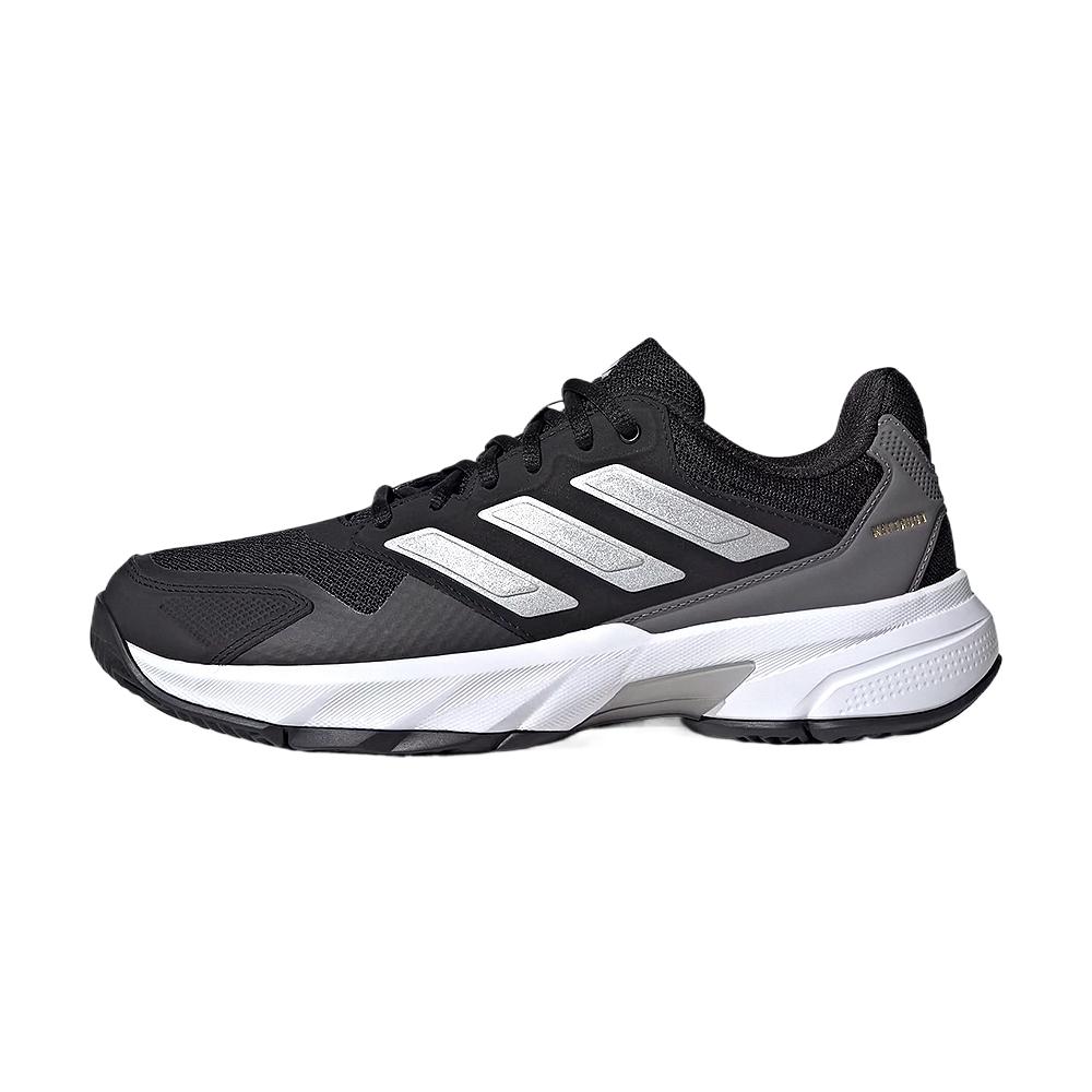(Women) adidas CourtJam Control 3 'Black Silver Metallic' ID2458