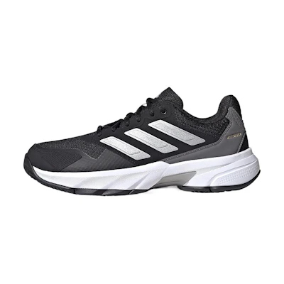 (W) adidas CourtJam Control 3 'Black Silver Metallic'