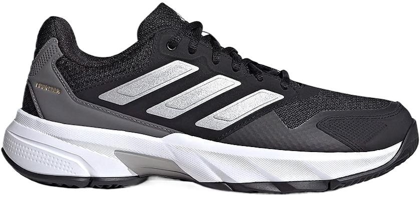 (Women) adidas CourtJam Control 3 'Black Silver Metallic' ID2458 Lookbook (Women) adidas CourtJam Control 3 'Black Silver Metallic' ID2458
