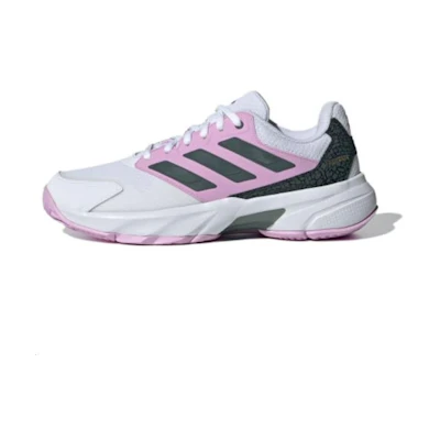 (W) adidas CourtJam Control 3 'White Bliss Lilac'