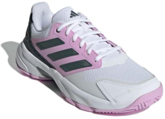 (Women) adidas CourtJam Control 3 'White Bliss Lilac' ID2459 Lookbook (Women) adidas CourtJam Control 3 'White Bliss Lilac' ID2459